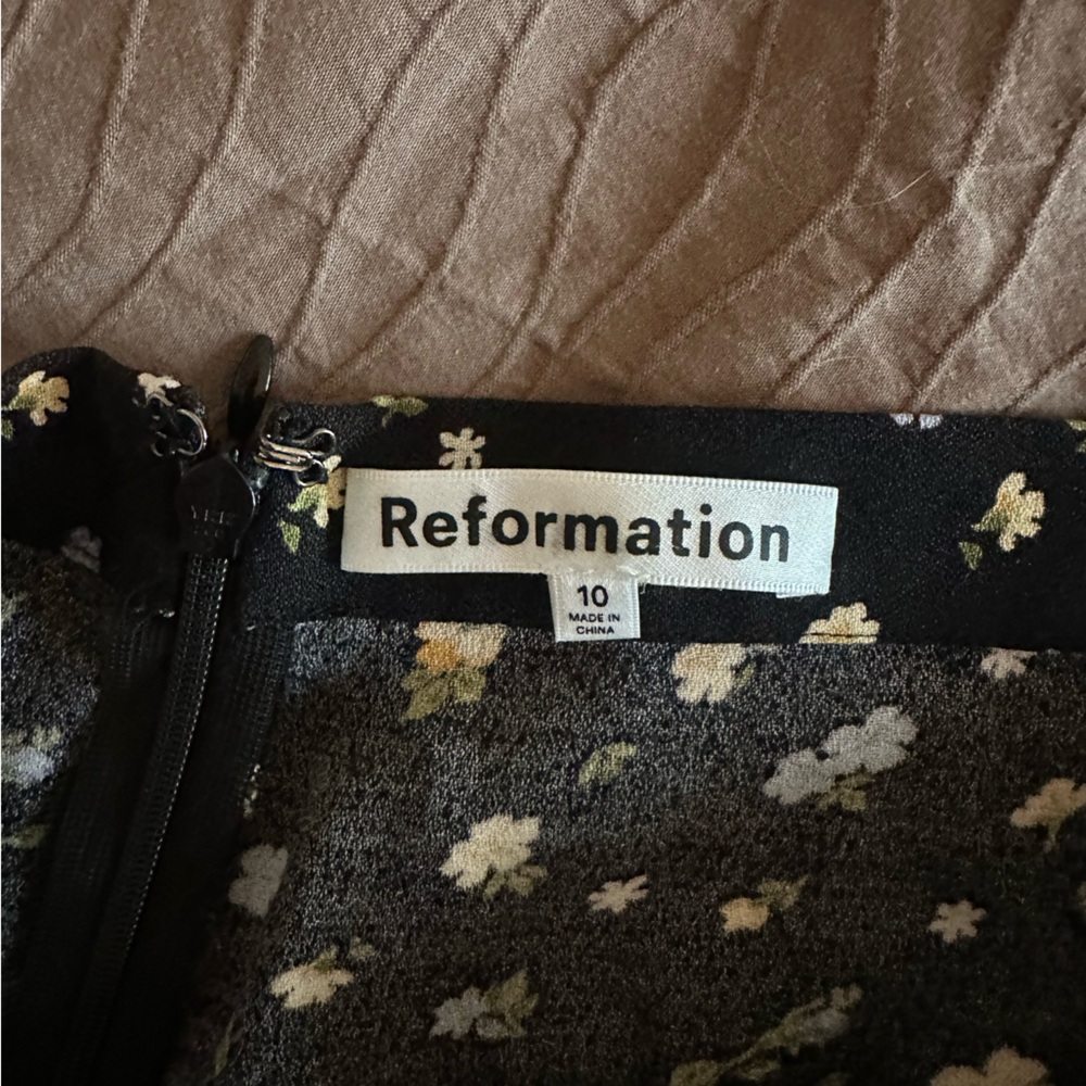 Reformation maxi skirt